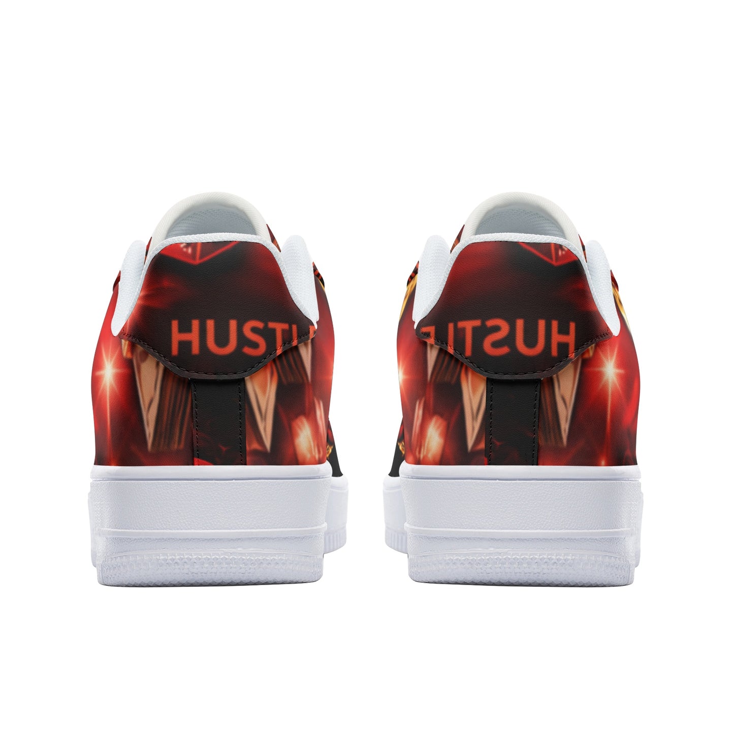 BOBOS BLOODLINE RED LOW Top Leather Sneakers