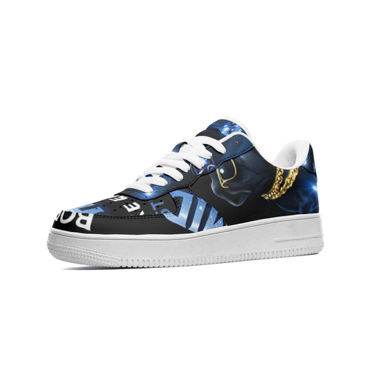 BOBOS MIDNIGHT HUSTLE LOW Top Leather Sneakers