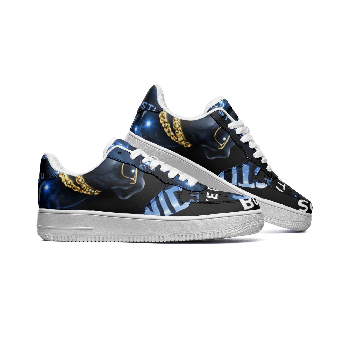 BOBOS MIDNIGHT HUSTLE LOW Top Leather Sneakers