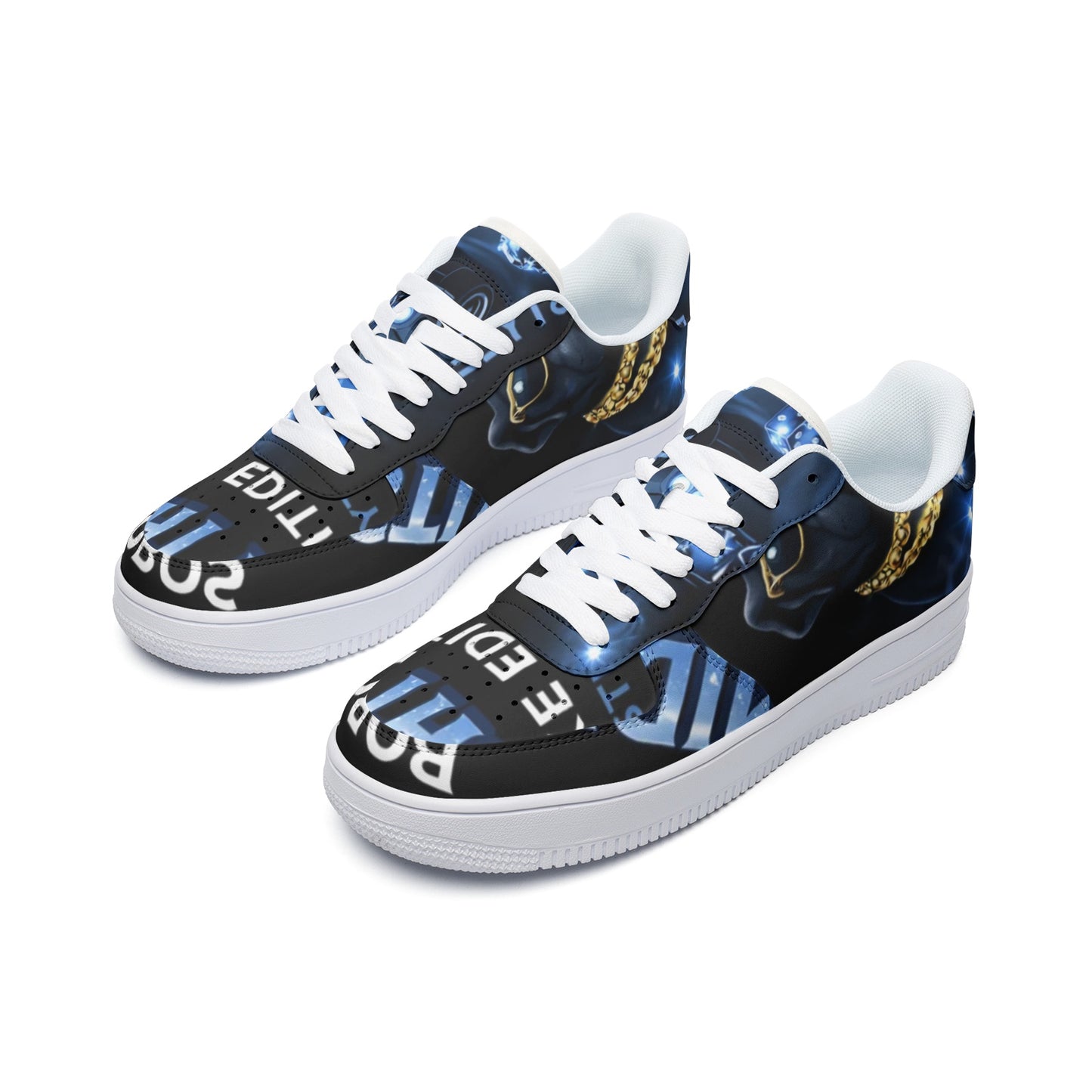 BOBOS MIDNIGHT HUSTLE LOW Top Leather Sneakers