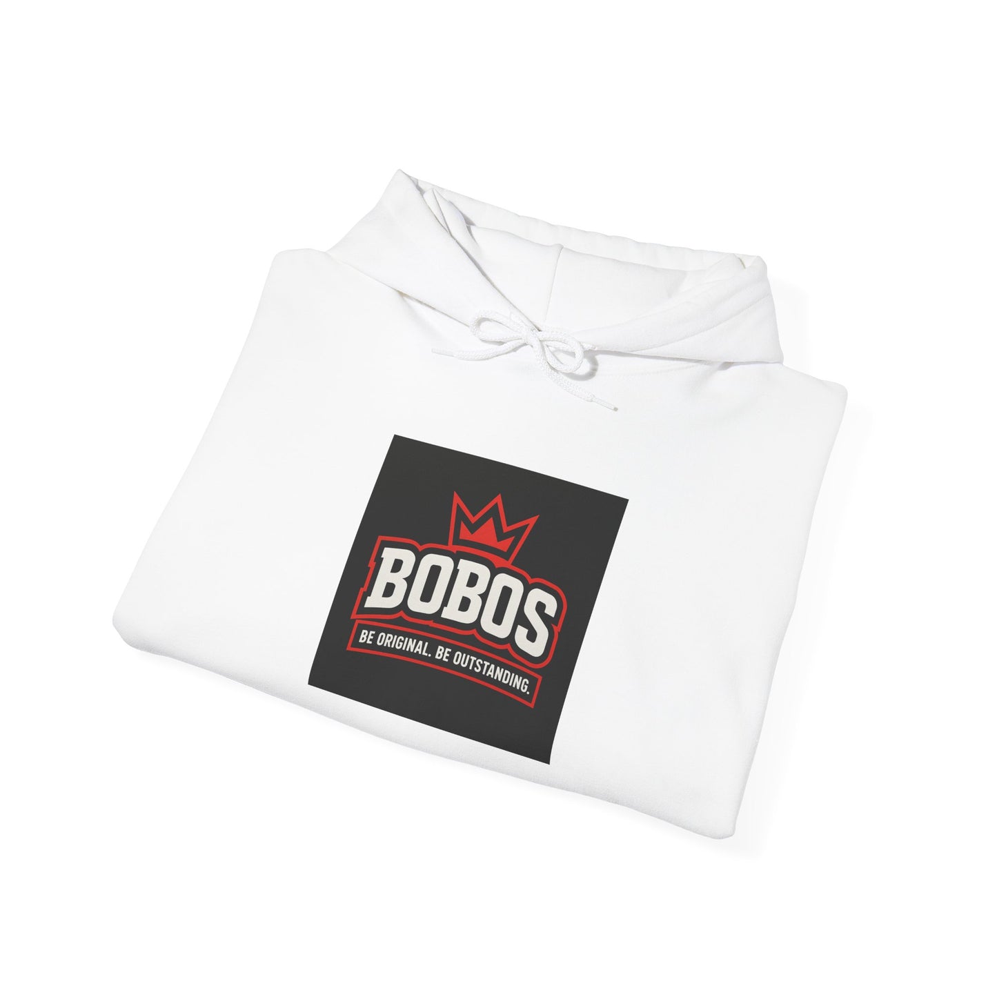 Bobos Crown Hoodie — 'BOBOS' Logo Streetwear Pullover