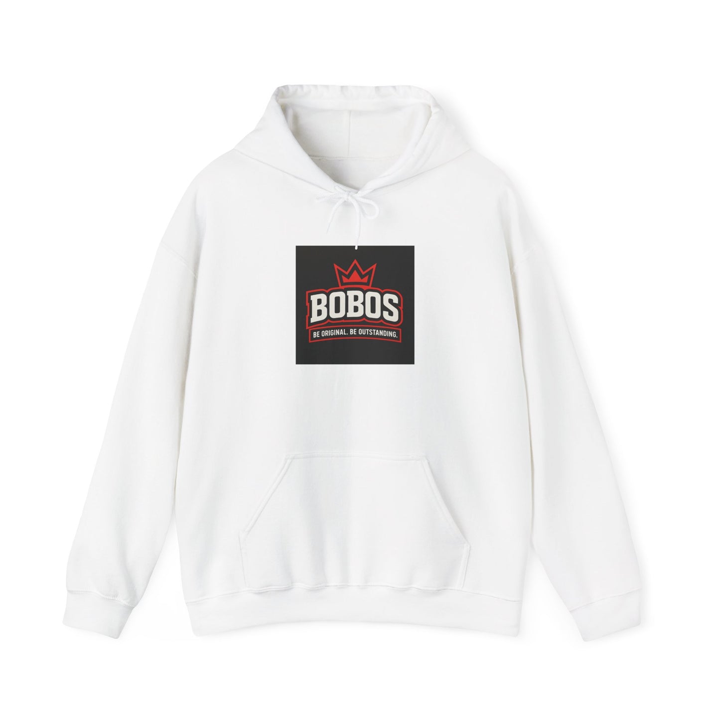 Bobos Crown Hoodie — 'BOBOS' Logo Streetwear Pullover