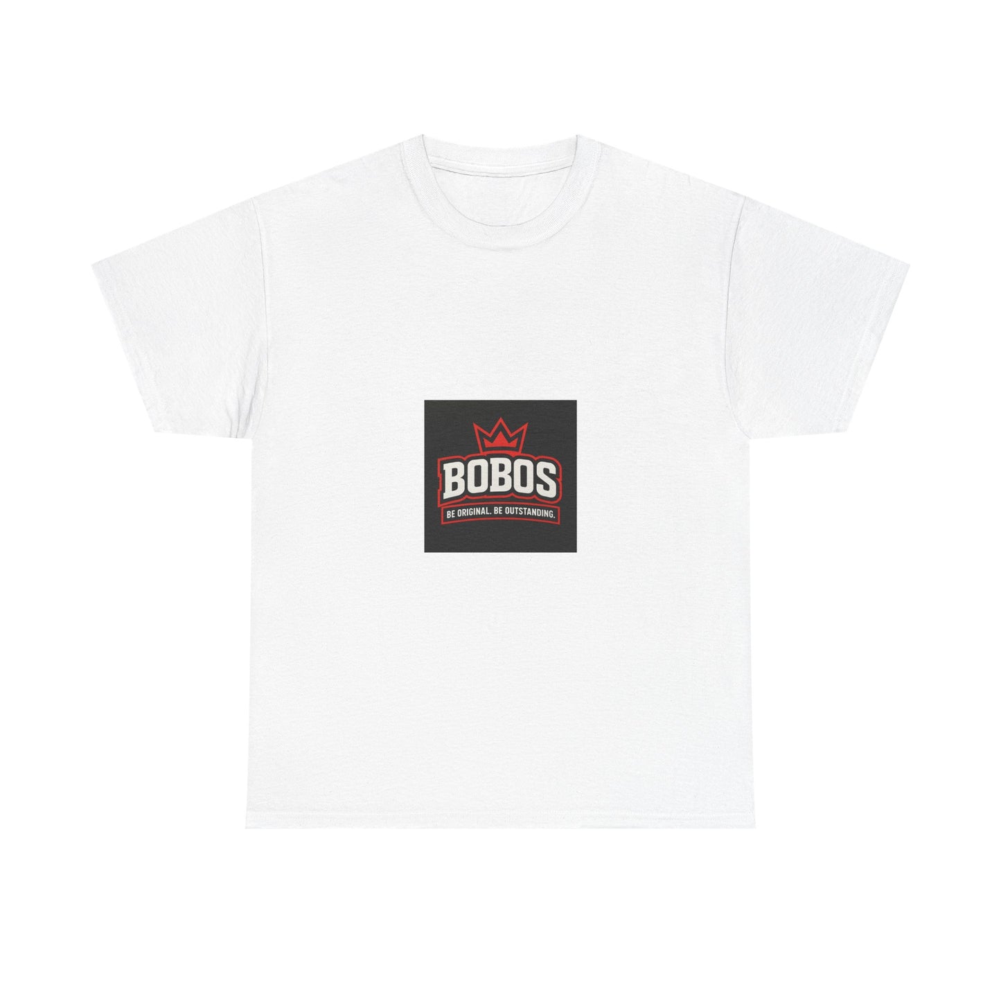 BOBOS Crown Logo T-Shirt — Retro Badge Graphic Tee