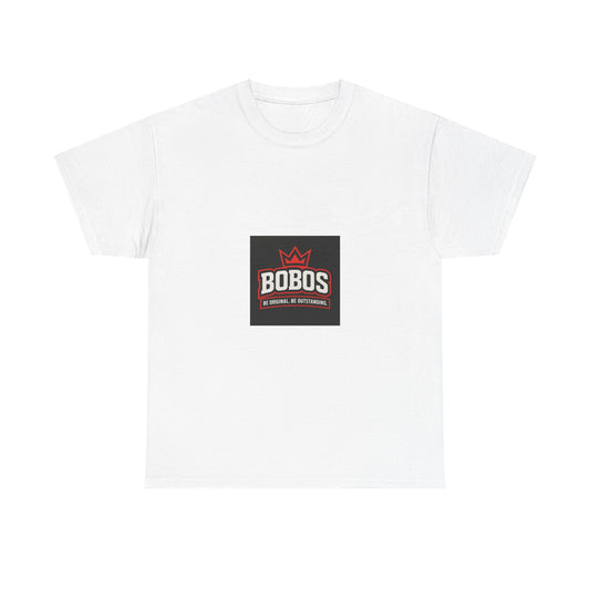 BOBOS Crown Logo T-Shirt — Retro Badge Graphic Tee