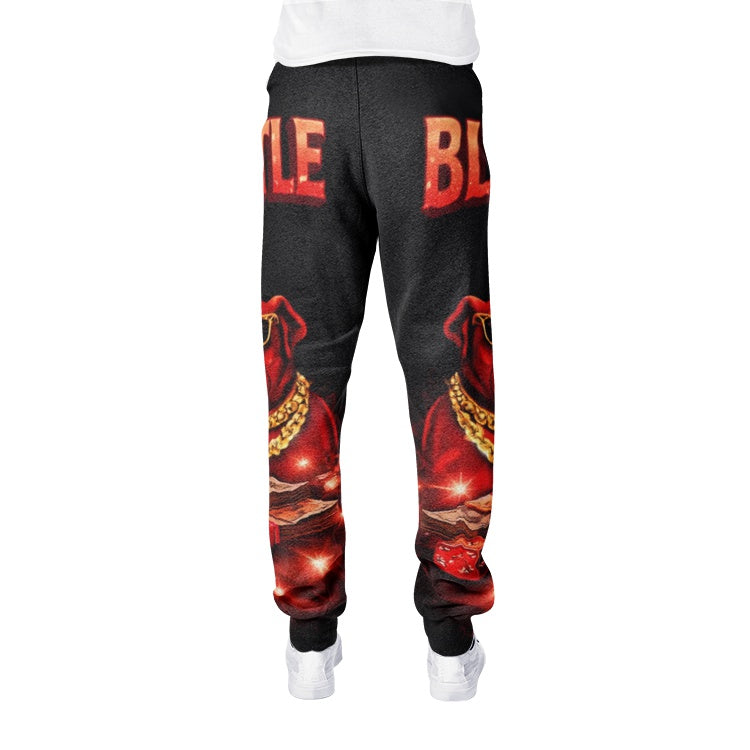 BOBOS BLOODLINE RED Jogger sweatpants