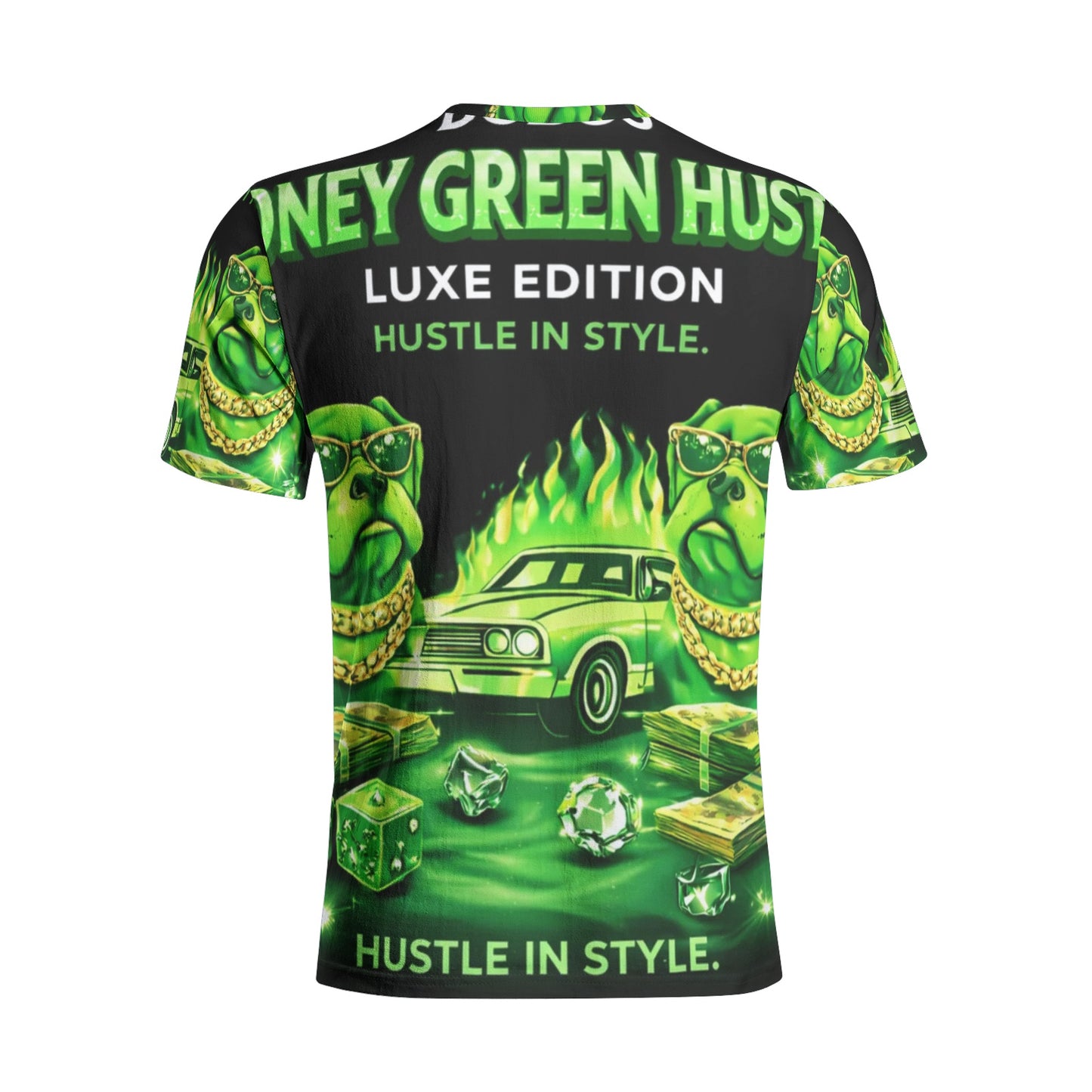 BOBOS MONEY GREEN TEES