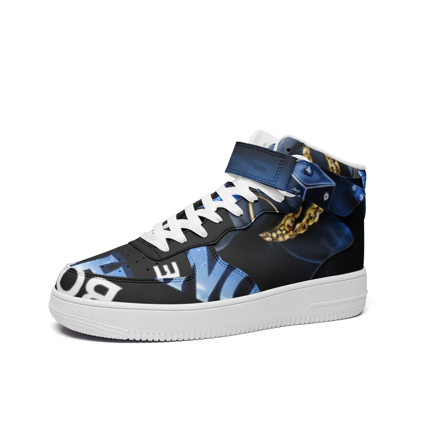 BOBOS MIDNIGHT HUSTLE HIGH top Leather Sneakers