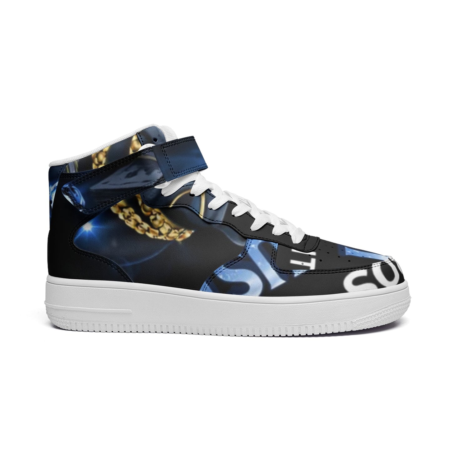BOBOS MIDNIGHT HUSTLE HIGH top Leather Sneakers