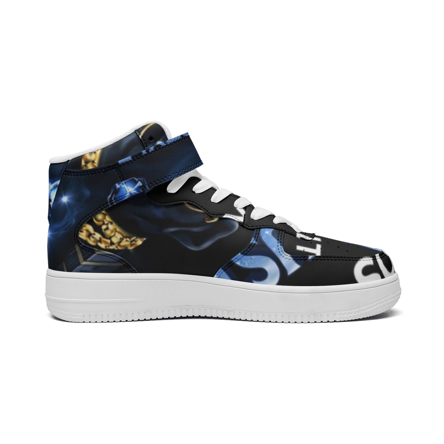 BOBOS MIDNIGHT HUSTLE HIGH top Leather Sneakers