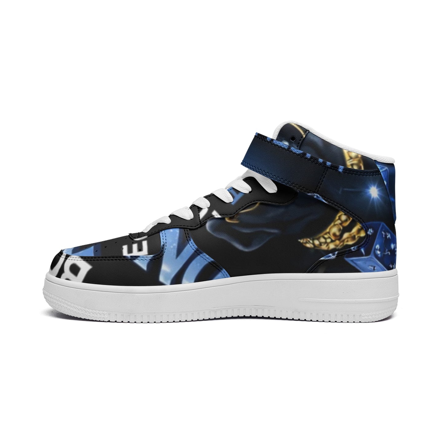 BOBOS MIDNIGHT HUSTLE HIGH top Leather Sneakers