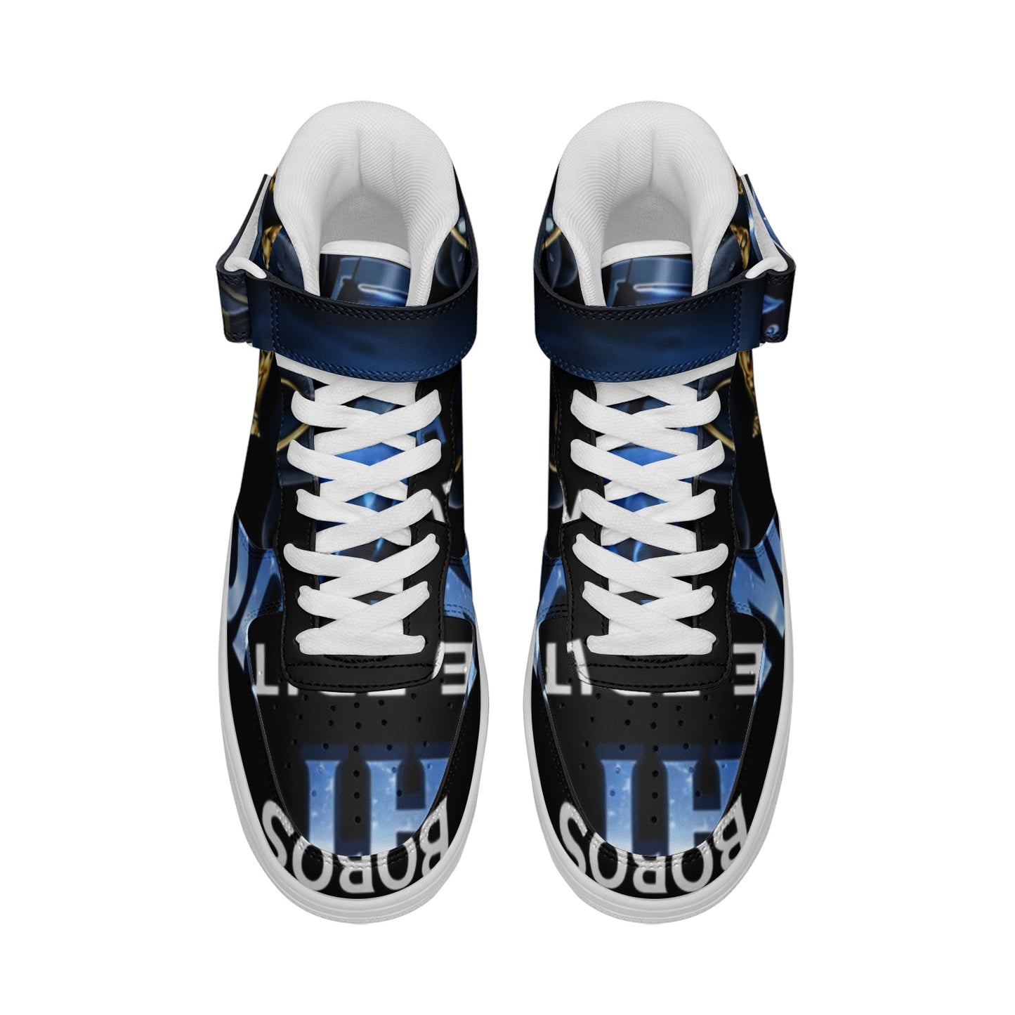 BOBOS MIDNIGHT HUSTLE HIGH top Leather Sneakers