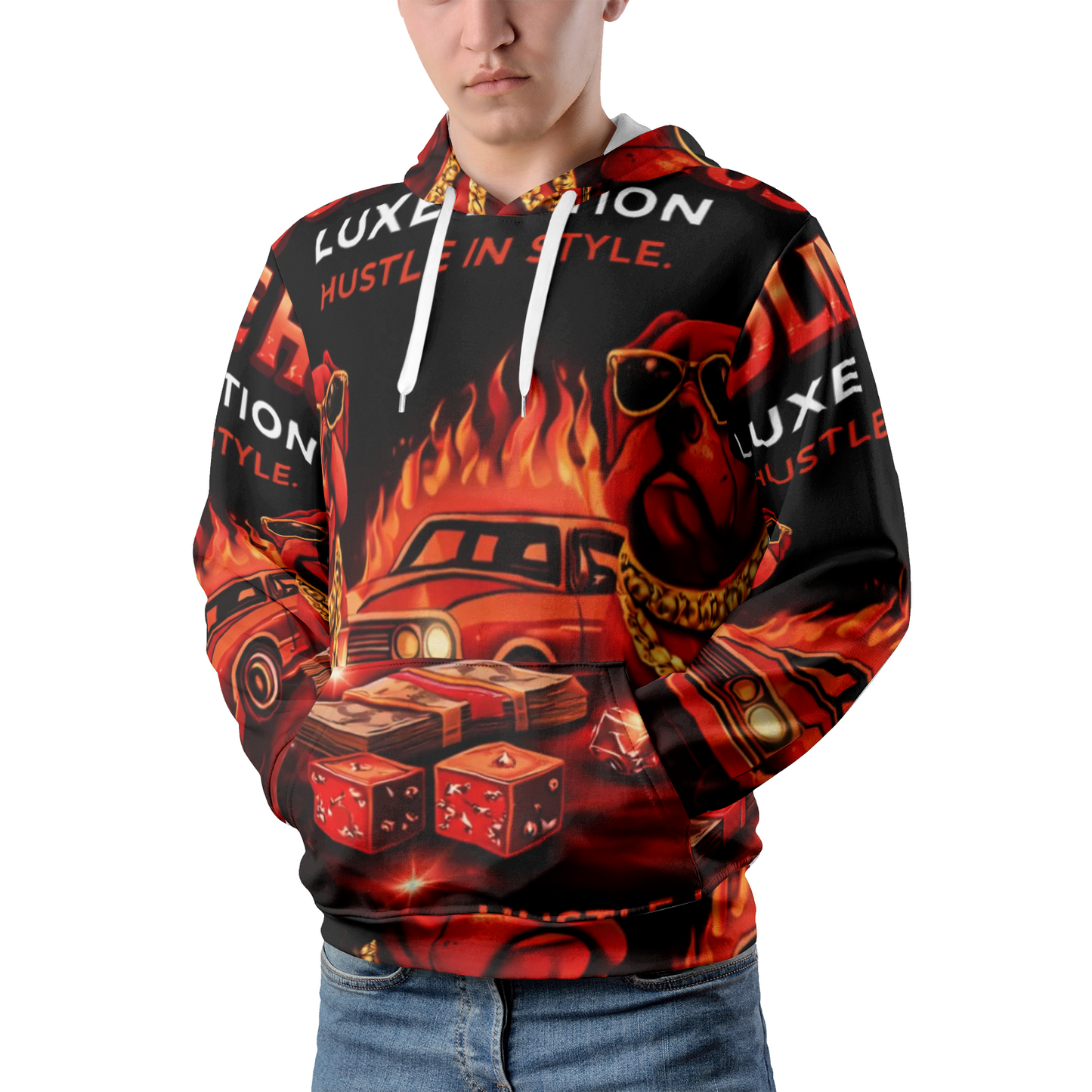 BOBOS BLOODLINE RED Hoodies