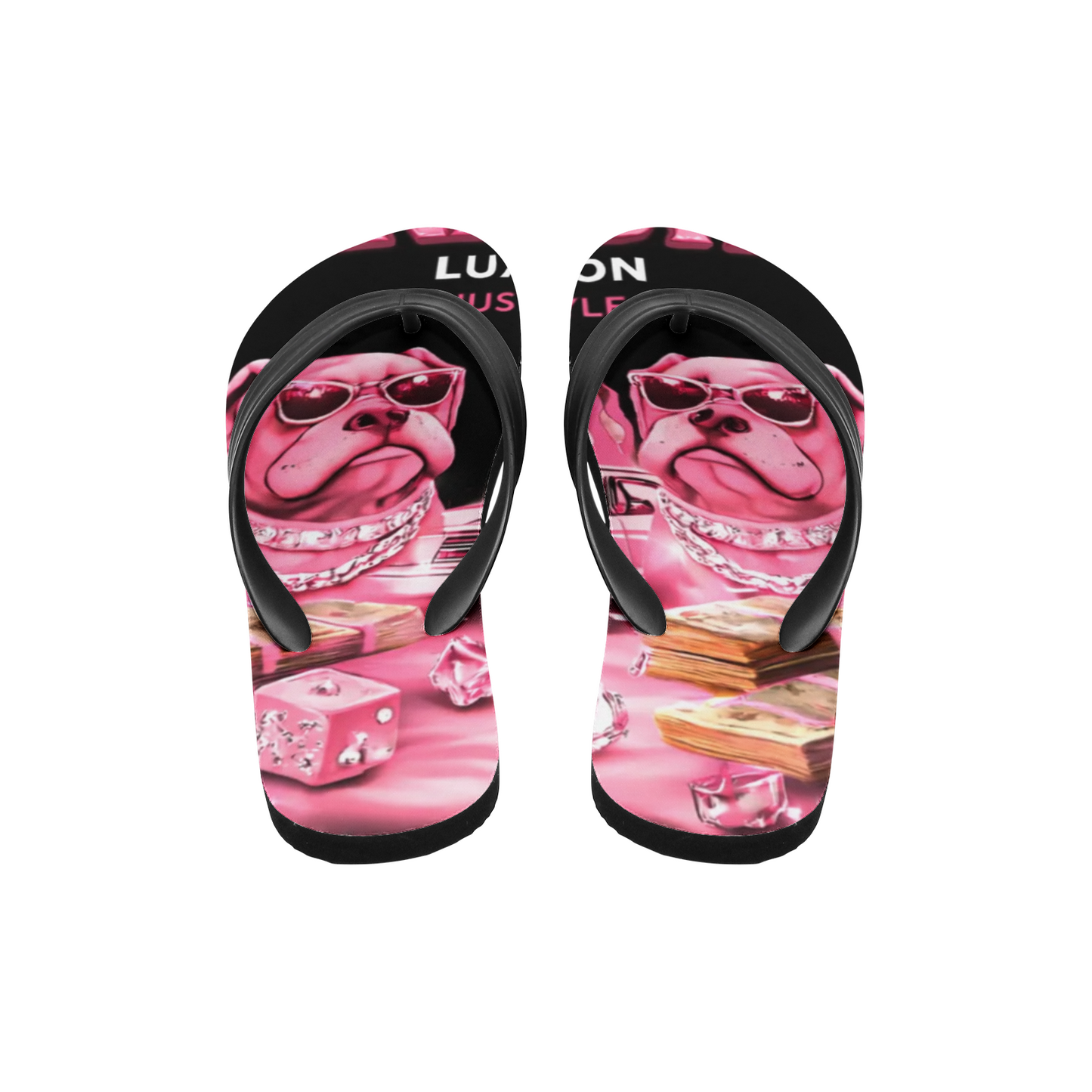 BOBOS PINK HUSTLE Flip Flops