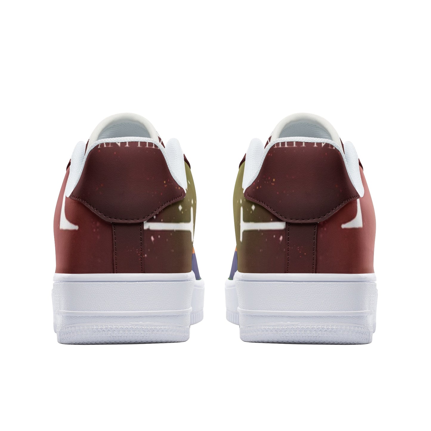 HOOD TRIPPIN Low Top Leather Sneakers