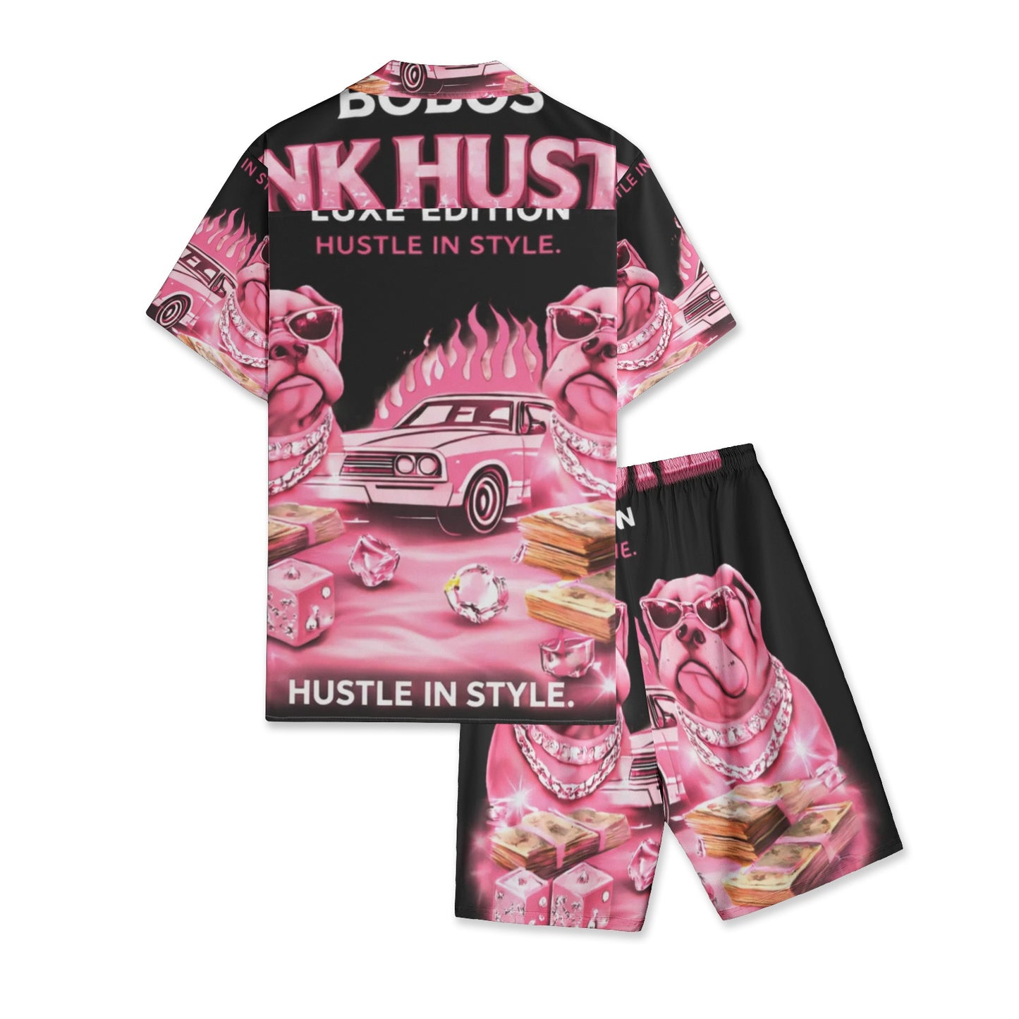 BOBOS PINK HUSTLE Shirt Sets