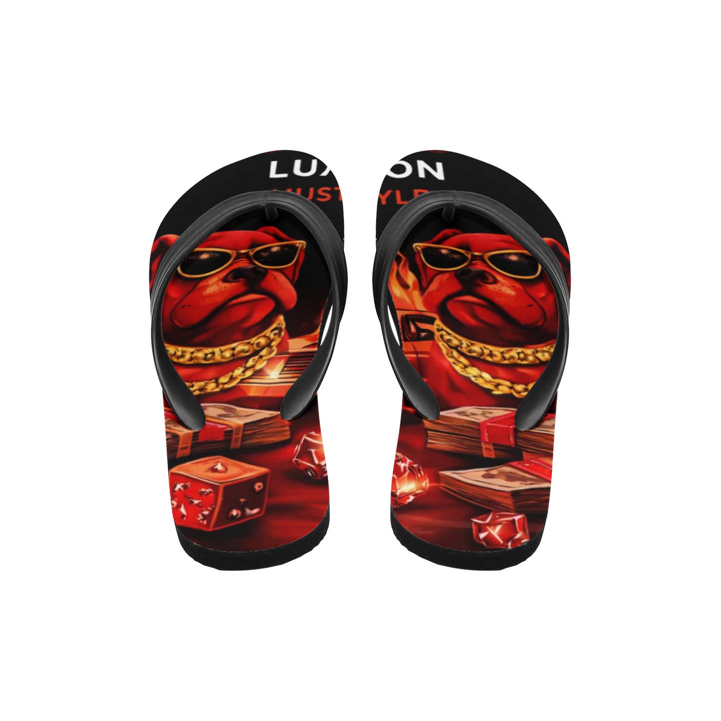 BOBOS BLOODLINE RED Flip Flops