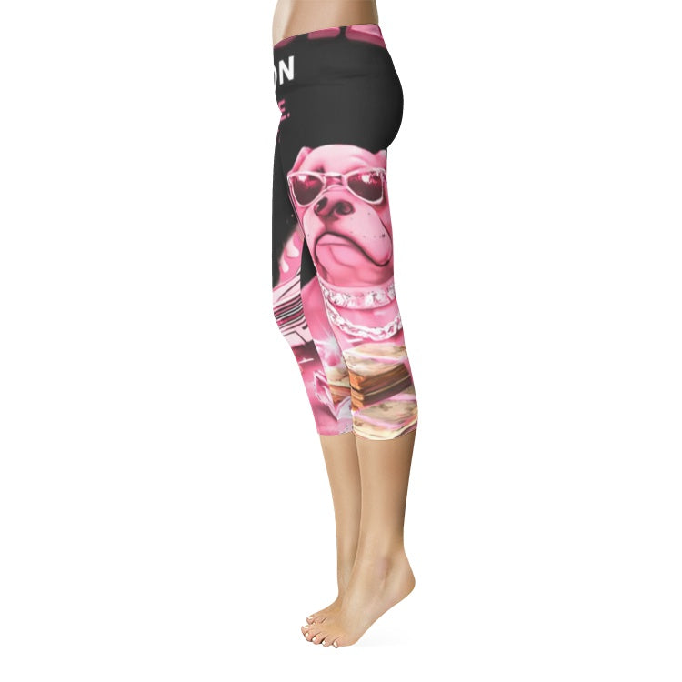 BOBOS PINK HUSTLE Capri Leggings