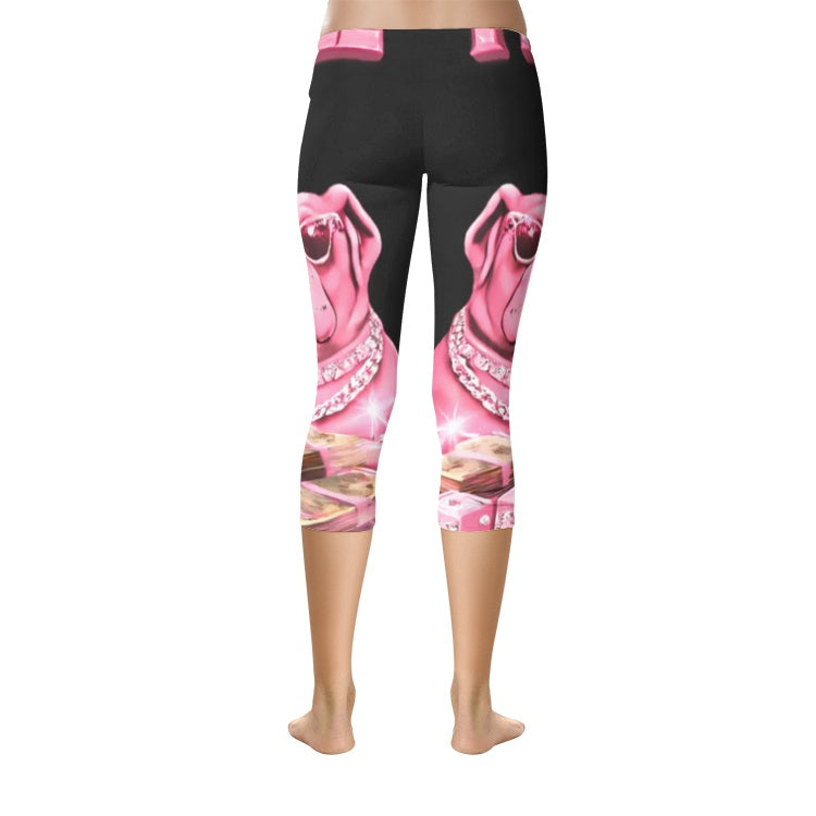 BOBOS PINK HUSTLE Capri Leggings