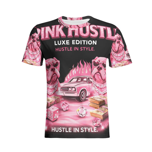 BOBOS PINK HUSTLE TEE SHIRTS