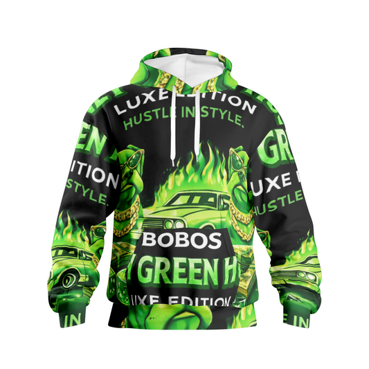 BOBOS MONEY GREEN HOODIES