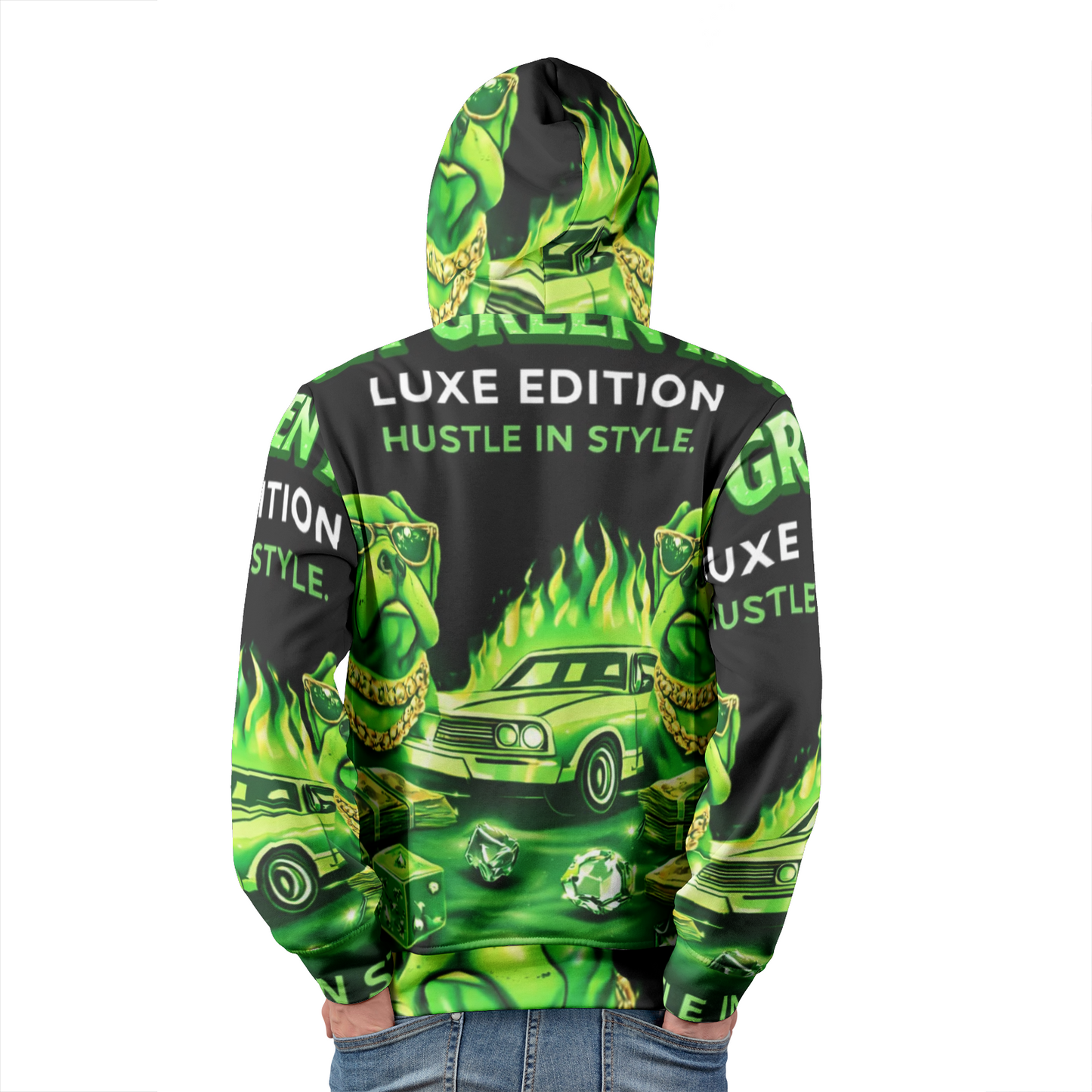 BOBOS MONEY GREEN HOODIES