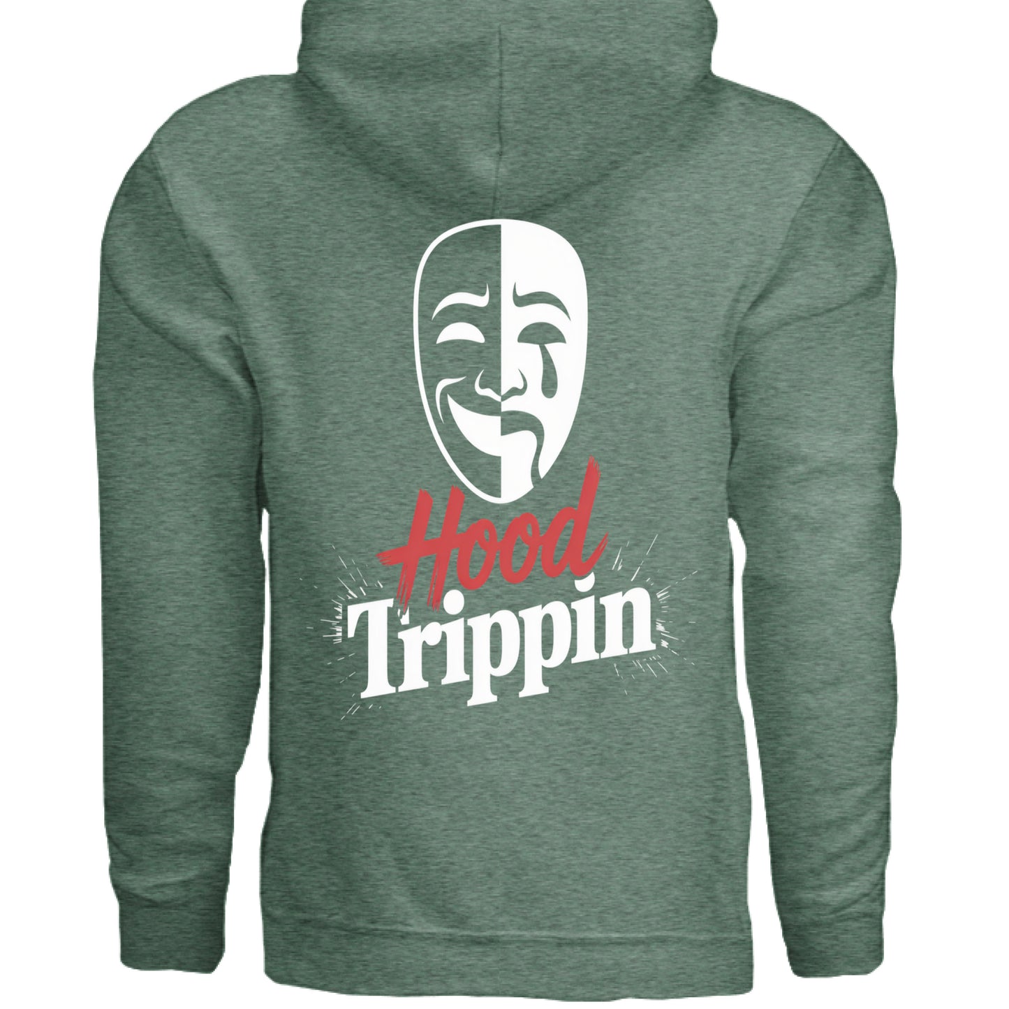 Heather Sport Dark Green - BACK