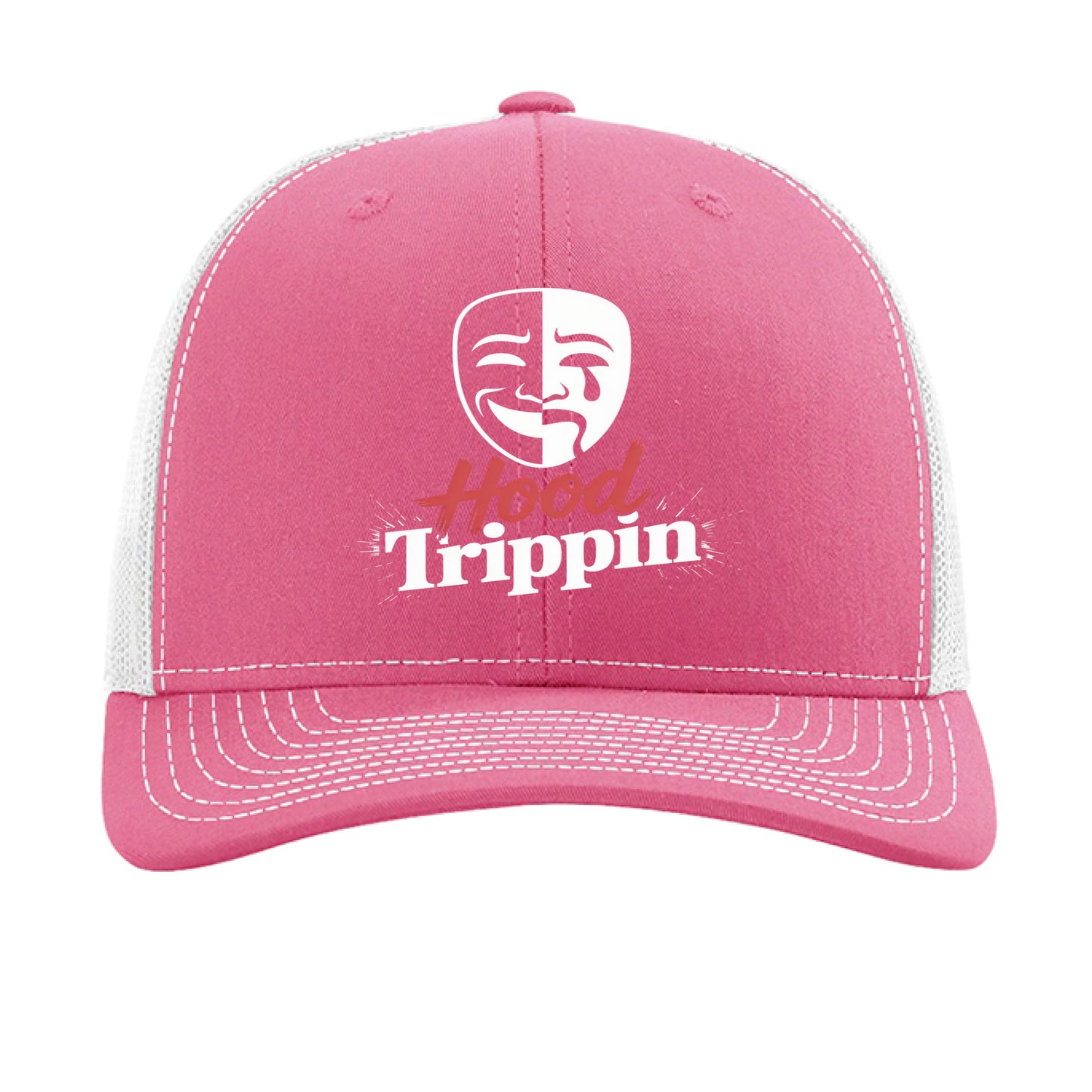 Hot Pink/ White - FRONT