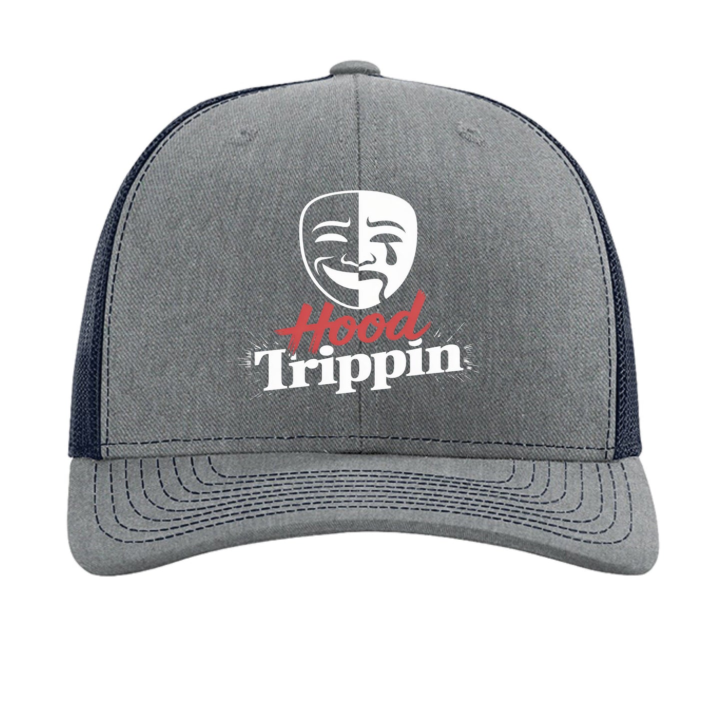 Heather Grey/ Navy - FRONT